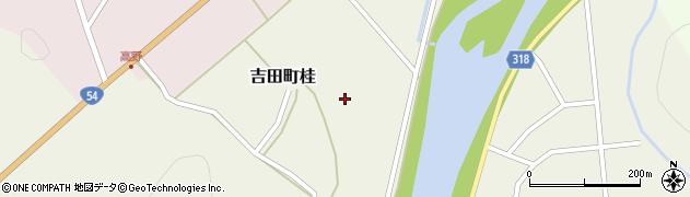 広島県安芸高田市吉田町桂1011周辺の地図