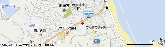 静岡県牧之原市地頭方71周辺の地図