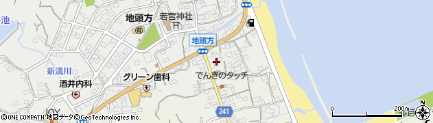 静岡県牧之原市地頭方33周辺の地図