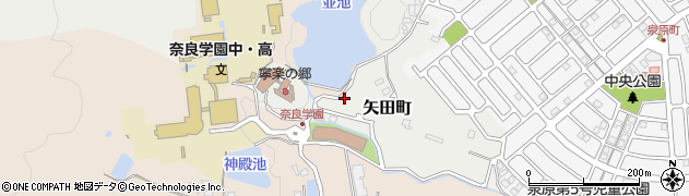 奈良県大和郡山市矢田町6072-12周辺の地図