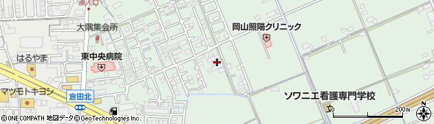 岡山県岡山市中区倉田654周辺の地図