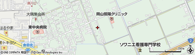 岡山県岡山市中区倉田324周辺の地図