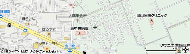 岡山県岡山市中区倉田664周辺の地図