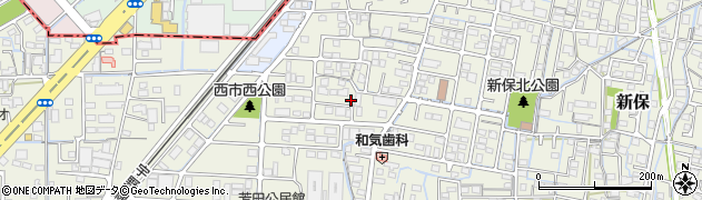 岡山県岡山市南区新保967周辺の地図