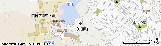 奈良県大和郡山市矢田町6066周辺の地図
