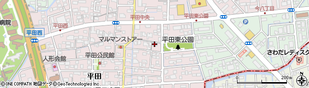 リデンテ平田周辺の地図