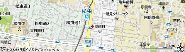 ファミリーマート阿倍野王子町店周辺の地図