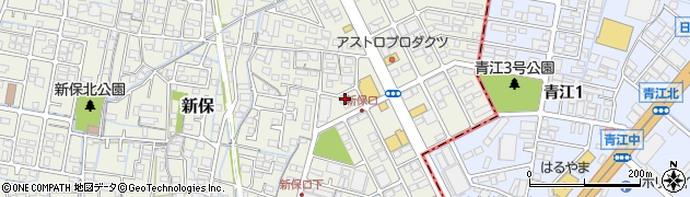 岡山県岡山市南区新保1186周辺の地図
