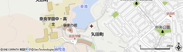 奈良県大和郡山市矢田町6065-4周辺の地図