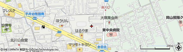 岡山県岡山市中区平井3丁目1048周辺の地図