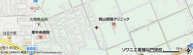 岡山県岡山市中区倉田325周辺の地図