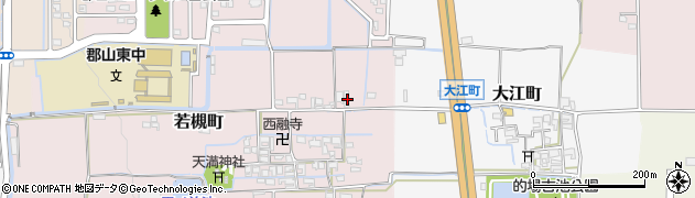 奈良県大和郡山市若槻町53周辺の地図