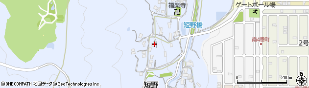 三重県名張市短野928周辺の地図