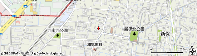 岡山県岡山市南区新保957周辺の地図