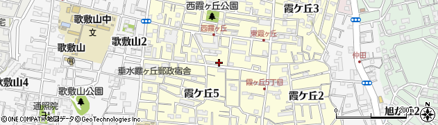 霞ヶ丘松田ハウス周辺の地図