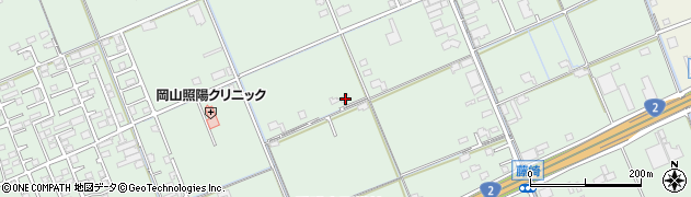 岡山県岡山市中区倉田311周辺の地図