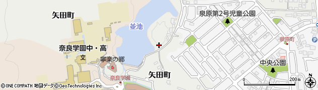 奈良県大和郡山市矢田町6064周辺の地図