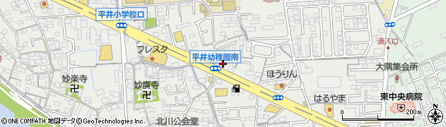 香川銀行平井支店周辺の地図