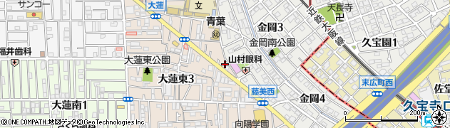 東大阪水洗設備株式会社周辺の地図
