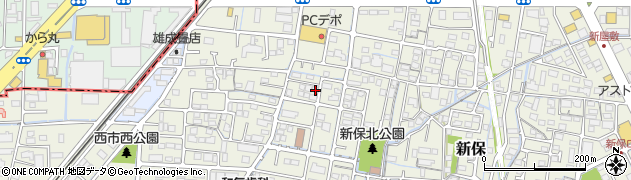 岡山県岡山市南区新保1313周辺の地図