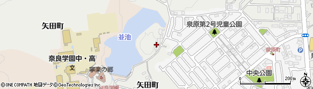奈良県大和郡山市矢田町6061周辺の地図