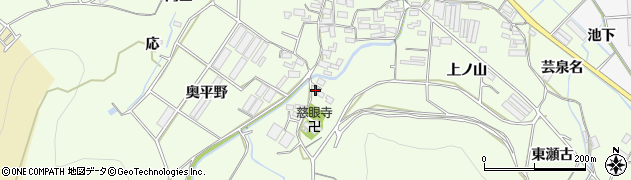 愛知県田原市石神町西上ノ山11周辺の地図