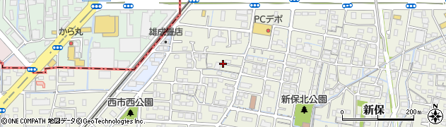 岡山県岡山市南区新保948周辺の地図