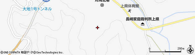 長崎県対馬市上県町佐須奈598周辺の地図