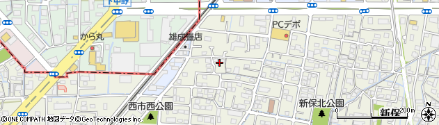 岡山県岡山市南区新保929周辺の地図