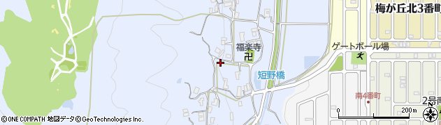 三重県名張市短野799周辺の地図