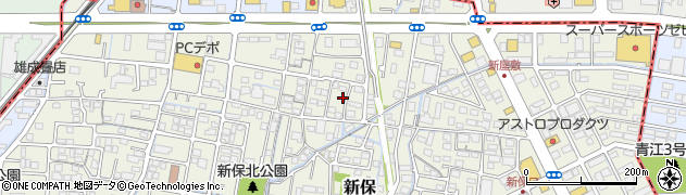 岡山県岡山市南区新保1607周辺の地図