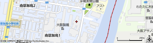 大阪新運輸株式会社　恩加島営業所周辺の地図