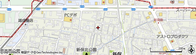 岡山県岡山市南区新保1609周辺の地図
