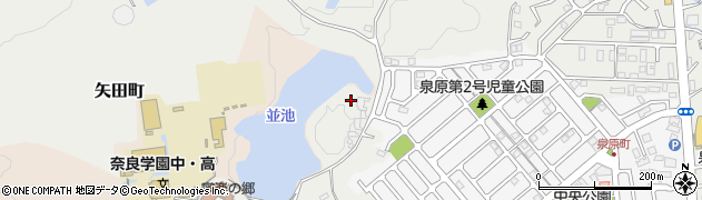 奈良県大和郡山市矢田町6056周辺の地図