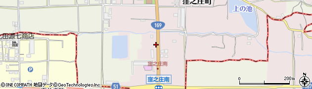 奈良県奈良市窪之庄町74周辺の地図