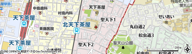 大阪府大阪市西成区聖天下周辺の地図