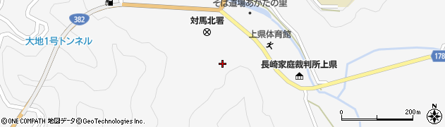 長崎県対馬市上県町佐須奈606周辺の地図