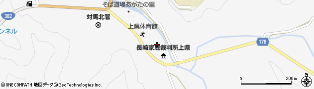 長崎県対馬市上県町佐須奈640周辺の地図