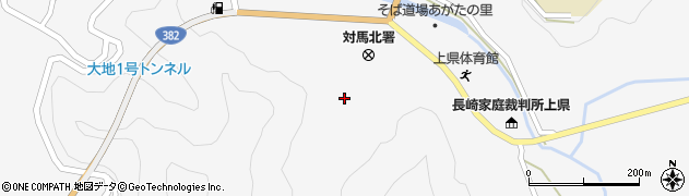 長崎県対馬市上県町佐須奈（甲）周辺の地図