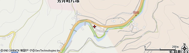 岡山県井原市芳井町宇戸川22周辺の地図