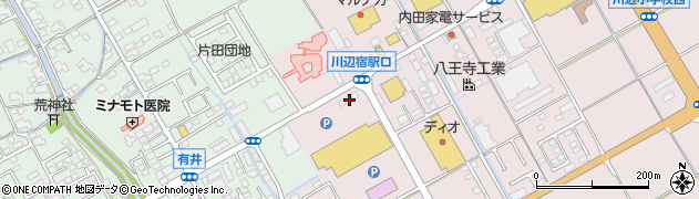 岡山県倉敷市真備町川辺2059周辺の地図
