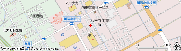 岡山県倉敷市真備町川辺2051周辺の地図