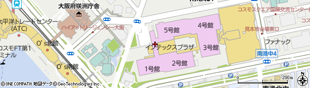 インテックス大阪　５号館Ａ周辺の地図