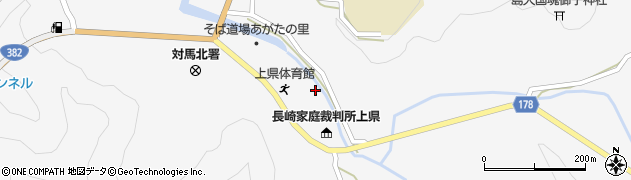 長崎県対馬市上県町佐須奈310周辺の地図