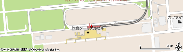 神戸空港駅周辺の地図