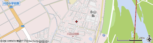 岡山県倉敷市真備町川辺1147周辺の地図