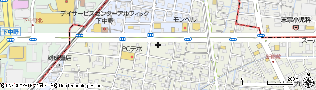 岡山県岡山市南区新保882周辺の地図