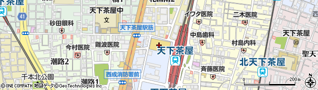 三菱ＵＦＪ銀行デイリーカナートイズミヤ天下茶屋店 ＡＴＭ周辺の地図