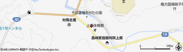 長崎県対馬市上県町佐須奈615周辺の地図