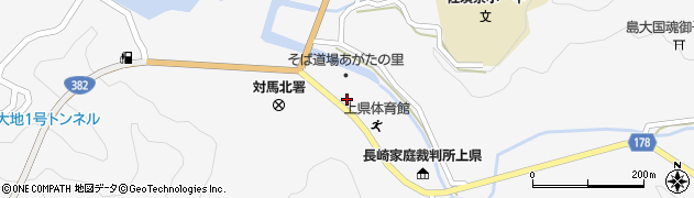 長崎県対馬市上県町佐須奈609周辺の地図